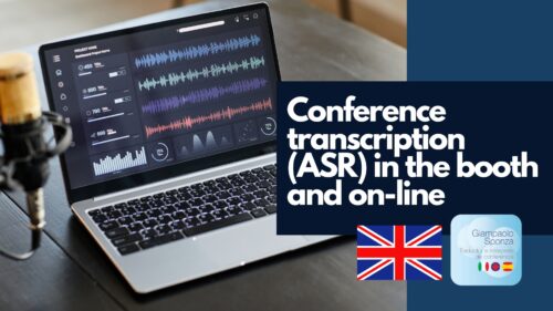 Conference transcription (ASR) in the booth and on-line